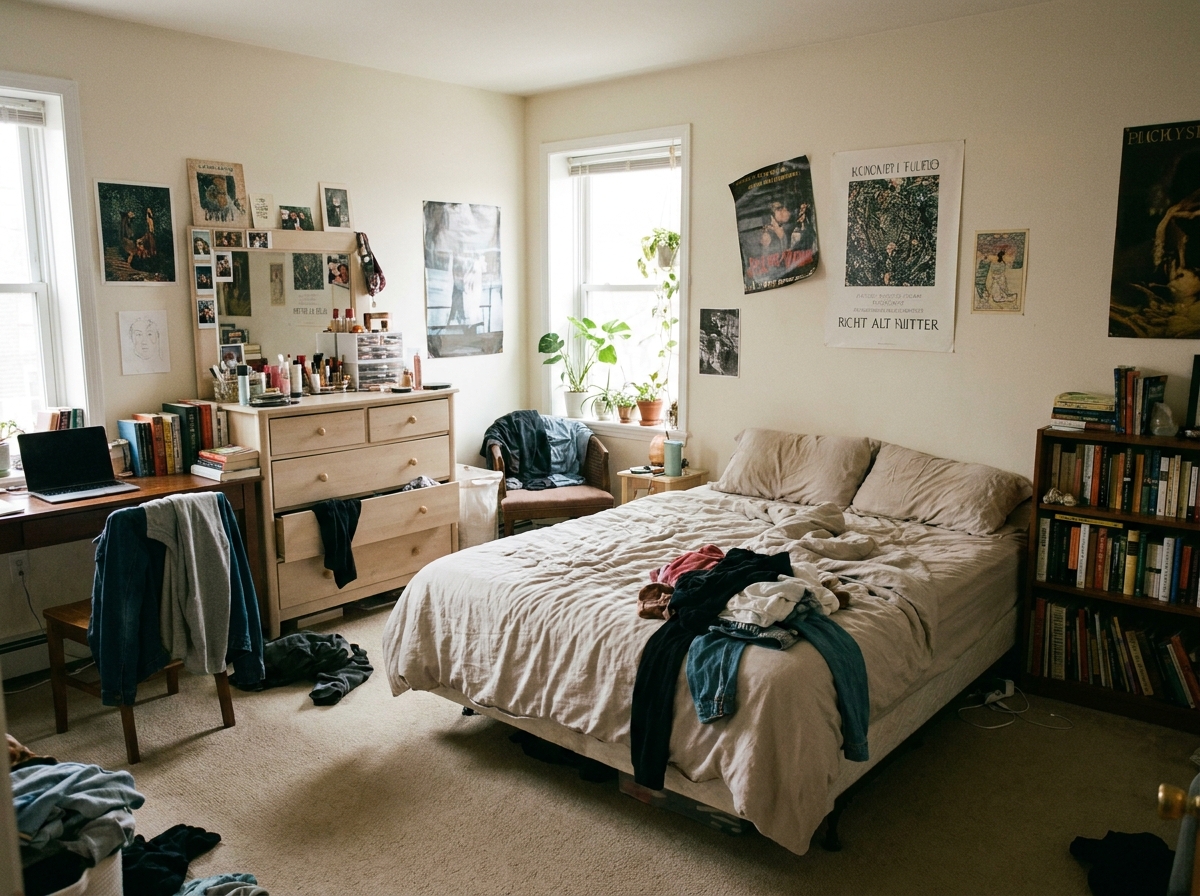 A real living room before any AI redesign — the input to StylefyRoom